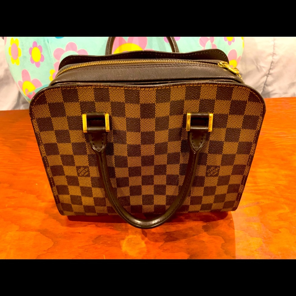 Authentic Louis Vuitton Triana damier